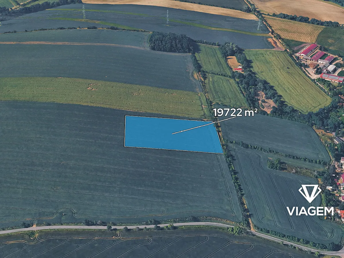 Prodej podílu 1/16 pole 1232 m²